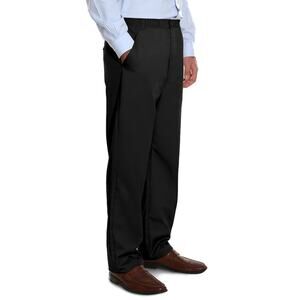 New Mens Navy Blue XXL Wrinkle Resistant Twill Cotton Blend Pants